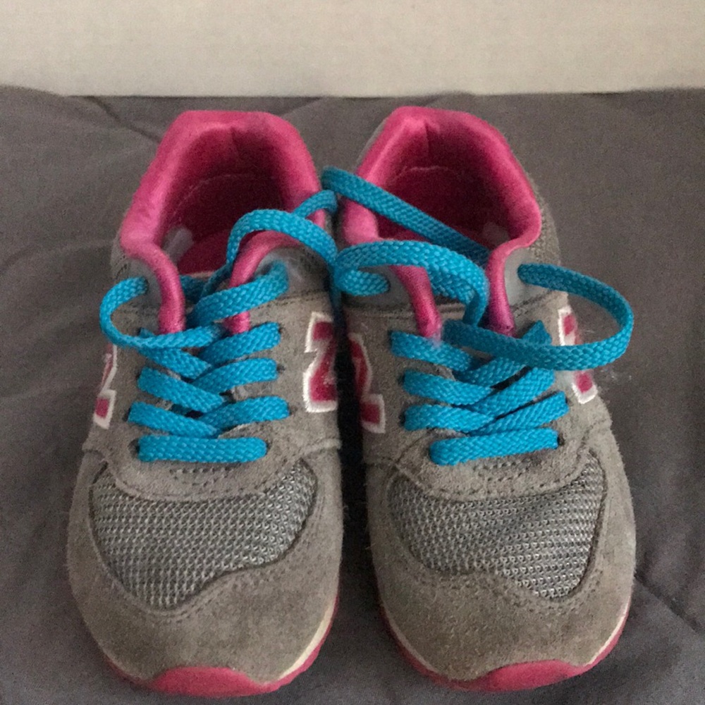 ❌SOLD❌New Balance 574 Grey Pink Baby/Toddler